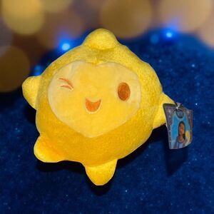 NWT Disney Wish Movie SOFT YELLOW STAR Plush Stuffed Toy 7” P46